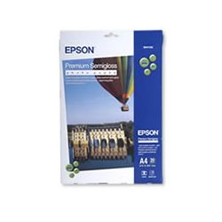 Epson C13S041332 S041332 Premium Semigloss A4 Photo Paper 251gsm - 20 Sheets