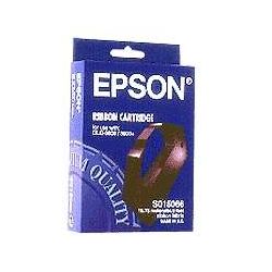 Epson C13S015066 Black Fabric Ribbon Cartridge (6000K Characters) GENUINE