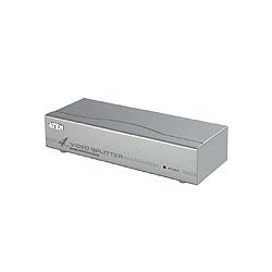 Aten VS-94A 4-Port Video Splitter 250Mhz 1920x1440@60Hz up to 65m KVM Switch