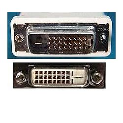 8Ware DVI-DDE2 DVI-D Dual Link Extension M-F Cable 2m