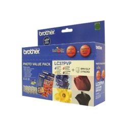 Brother LC37PVP Photo Value Pack GENUINE