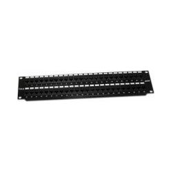 Repotec RP-488C68B Cat.6 Unshielded Patch Panel, 48-P Dual IDC, T568A/B Wired
