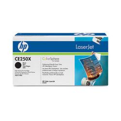 HP CE250X High Yield Black Toner Cartridge (10.5K) - GENUINE