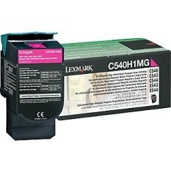 Lexmark C540H1MG Return Program High Yield Magenta Toner Cartridge (2K) - GENUINE