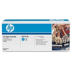 HP CE741A No.307A Cyan Toner Cartridge (7.3K) - GENUINE