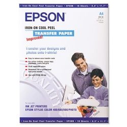 Epson C13S041154 S041154 A4 Iron-On Transfer Paper 10 Sheets