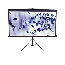 Elite Screens - T100UWV1 - Portable 100 Manual Pull-up Screen - 1524 x 2032 - 4:3 Video Format - Matt White Surface