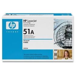 HP Q7551A Black Toner Cartridge (6.5K) - GENUINE