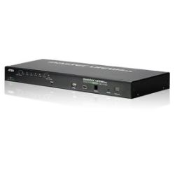 Aten CS1708I 8-Port PS/2-USB KVM on the NET with 1 Local/Remote User Access KVM Switch
