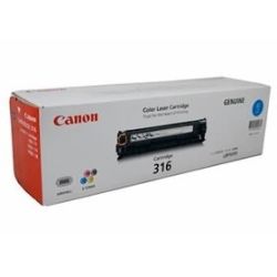 Canon CART316C Cyan Toner Cartridge (1.5K) - GENUINE