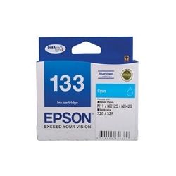 Epson C13T133292 Standard Capacity Cyan Ink Cartridge - GENUINE