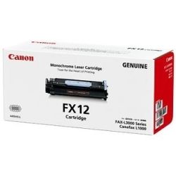 Canon FX-12 FX12 Black Toner Cartridge (4.5K) - GENUINE