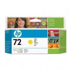 HP C9373A No 72 Yellow Ink Cartridge 130ml - GENUINE