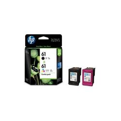 HP CR311AA No.61 Combo-Pack Black/Tri-Colour Ink Cartridges - GENUINE