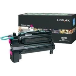 Lexmark C792X1MG Magenta Extra High Yield Return Program Print Cartridge (20K) - GENUINE