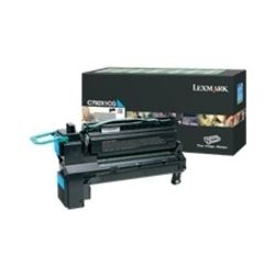 Lexmark C792X1CG Cyan Extra High Yield Return Program Print Cartridge (20K) - GENUINE