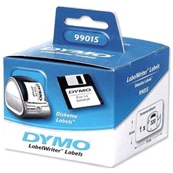 Dymo SD99015 99015 1x Roll Diskette 3.5 inch Labels 320 per roll - Paper/White