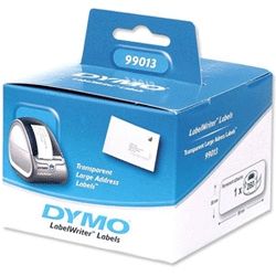 Dymo SD99013 99013 1x Roll Large Address Labels 260 per roll - Plastic/Clear