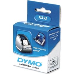 Dymo SD11353 11353 1x Roll Multipurpose Labels 2UP 1000 per roll - White