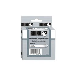 Dymo SD18482 Rhino Perm Poly White 9mm x 5.5m