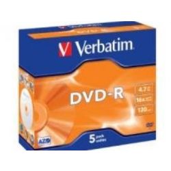 Verbatim 95070 Jewel Case (5Pk)