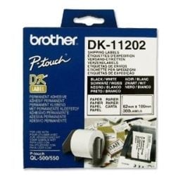 Brother DK-11202 White Shipping/Name Badge Labels