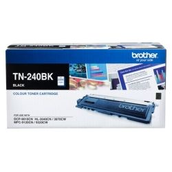 Brother TN-240BK Black Toner Cartridge (2.2K) - GENUINE