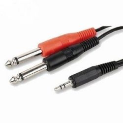 CBAUD-RCA 3.5 Stereo to 2x RCA Audio Cable