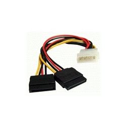 CBSATAP2 2x Serial ATA to 5.25 Power Adapter