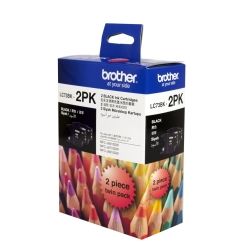 Brother LC73BK2PK LC73BK Black Ink Cartridge Twin Pack - GENUINE