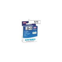 Dymo SD45811 45811 D1 Label Cassette 19mm x 7m - White/Black