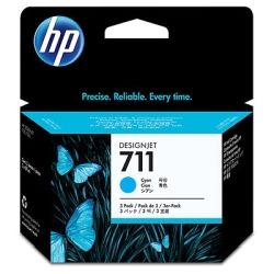HP CZ130A 711 Cyan Ink Cartridge - GENUINE