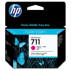 HP CZ135A 711 3-Pack Magenta Ink Cartridge - GENUINE