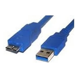 8Ware UC-3002AUB USB 3.0 Certified Cable USB A Male to Micro-USB B Male Blue 2m