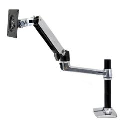 Ergotron 45-295-026 LX Desk Mount LCD Arm, Tall Pole
