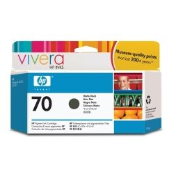 HP C9448A No.70 Matte Black Ink 130ml - GENUINE