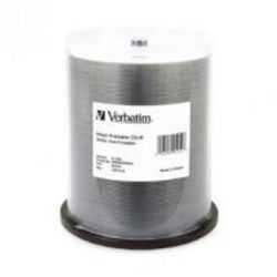 Verbatim 95252 White Wide Inkjet (100Pk)