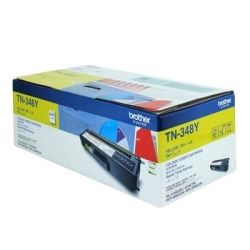 Brother TN-348Y High Yield Yellow Toner Cartridge (6K) - GENUINE