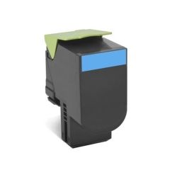 Lexmark 80C80C0 808C Cyan Return Toner Cartridge 1K CX310/410/510