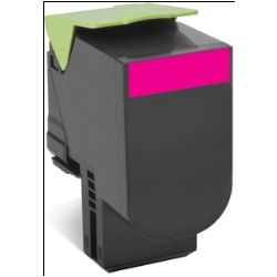 Lexmark 80C8SM0 808SM Magenta Standard Yield Toner Cartridge Return Toner Cartridge, 2K, CX310/410/510