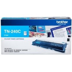 Brother TN-240 Cyan Toner Cartridge (1.4K) - GENUINE