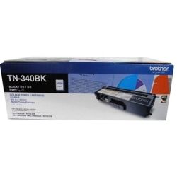 Brother TN-340BK Black Toner Cartridge (2.5K) GENUINE