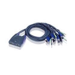 Aten CS-64US Petite 4-Port USB VGA KVM Switch