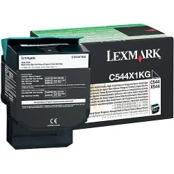 Lexmark C544X1KG Return Program Extra High Yield Black Toner Cartridge (6K) GENUINE