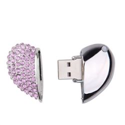 Heart Shape USB Pen Drive 16GB Pink