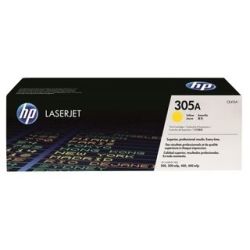 HP CE412A 305A Yellow Laser Toner Cartridge (2.6K) - GENUINE