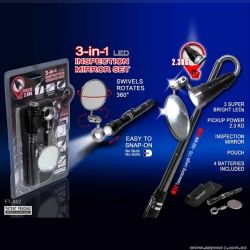 3-in-1 Inspection Mirror Set