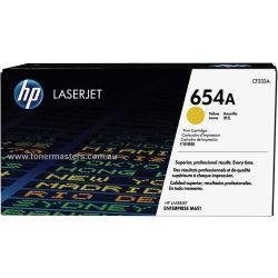 HP Toner Cartridge LaserJet 654A - Yellow