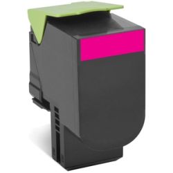 Lexmark 70C8HM0 708HM Magenta High Yield Return Toner Cartridge, 3K, CS310/CS410/CS510