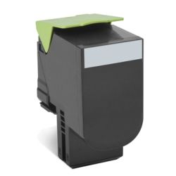 Lexmark 80C8HK0 808HK Black High Yield Return Toner Cartridge, 4K, CX410/CX510